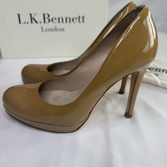 L.K. Bennett London Sledge Platform Pump - Picture 5 of 9